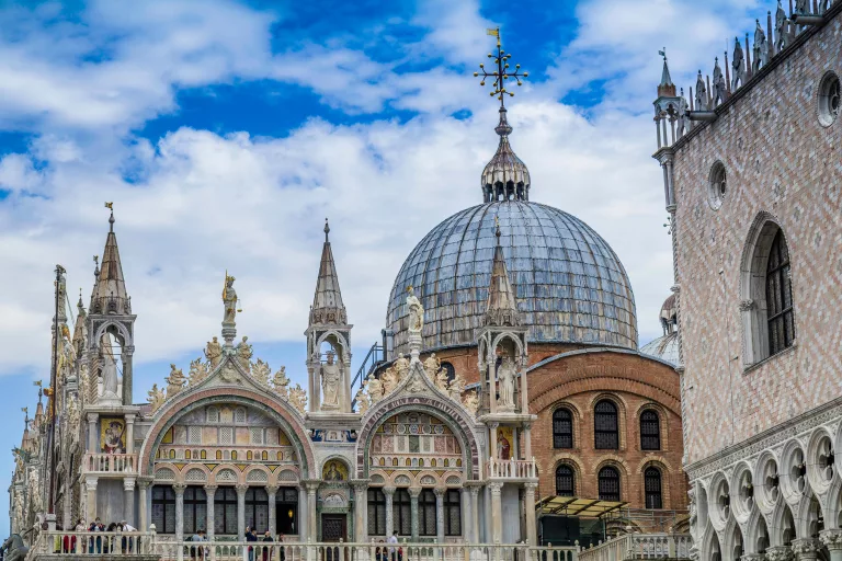 Close-up of St Mark's Basilica