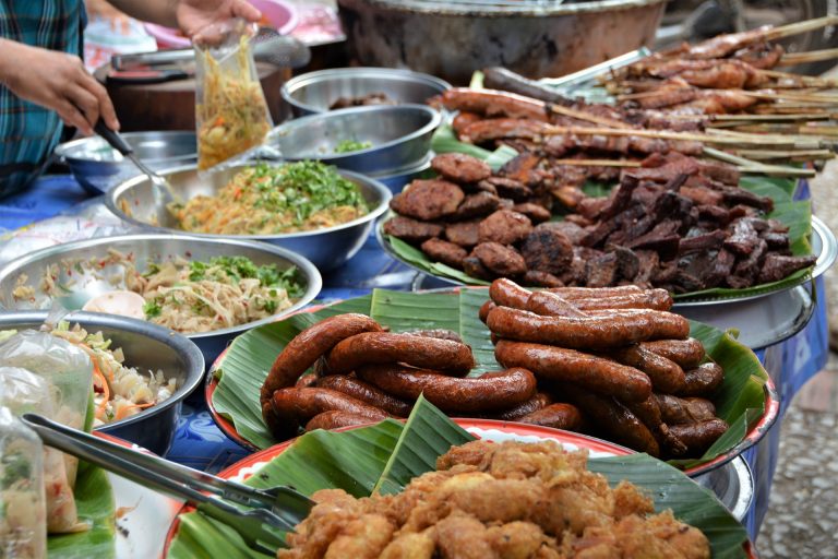 Laos Food Market