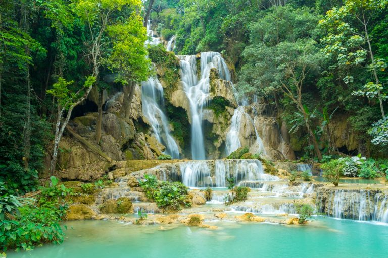 Laos waterfalls