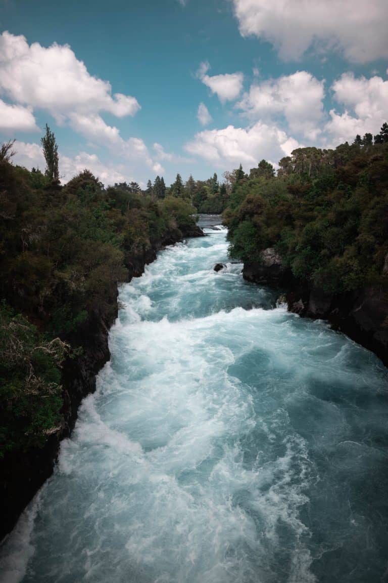 New Zealand Huka Falls 