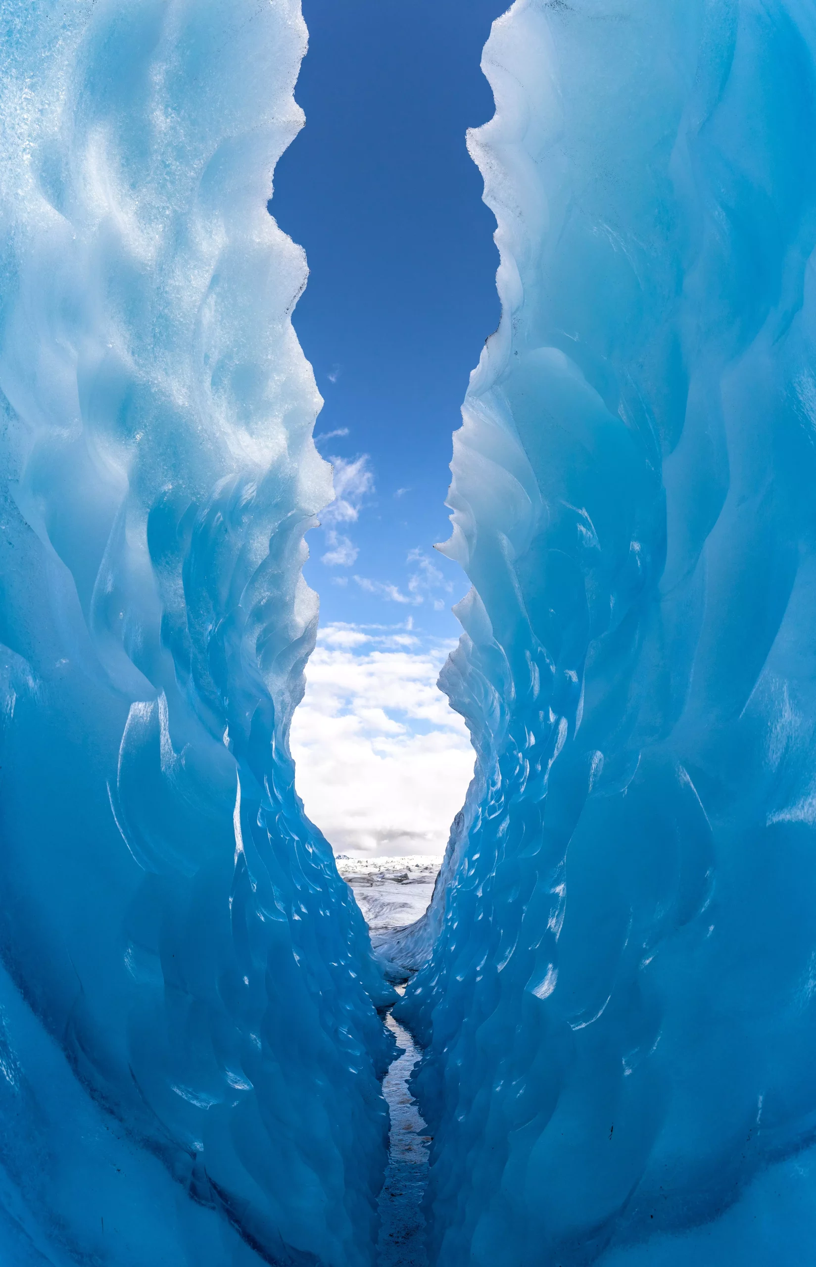 ice cave in alaska