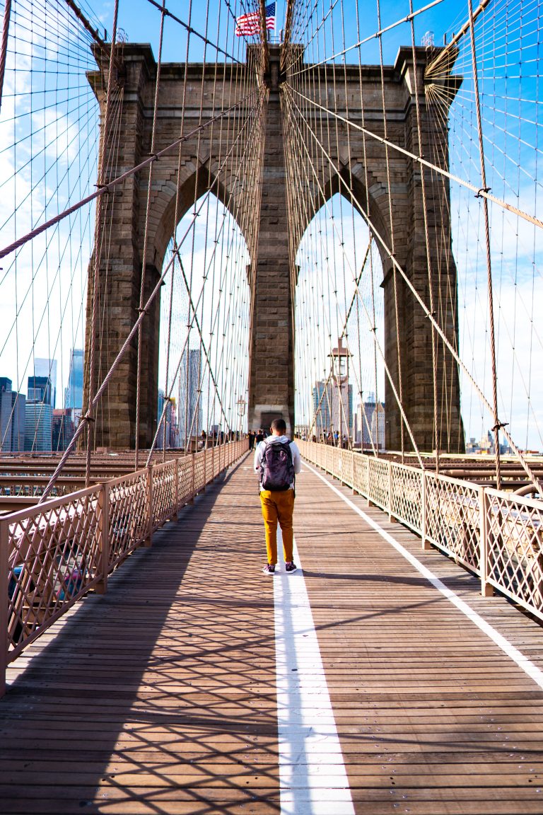 Brooklyn Bridge Walking